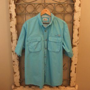 WORLD WIDE SPORTSMAN MENS VENTED S/S SHIRT-LARGE